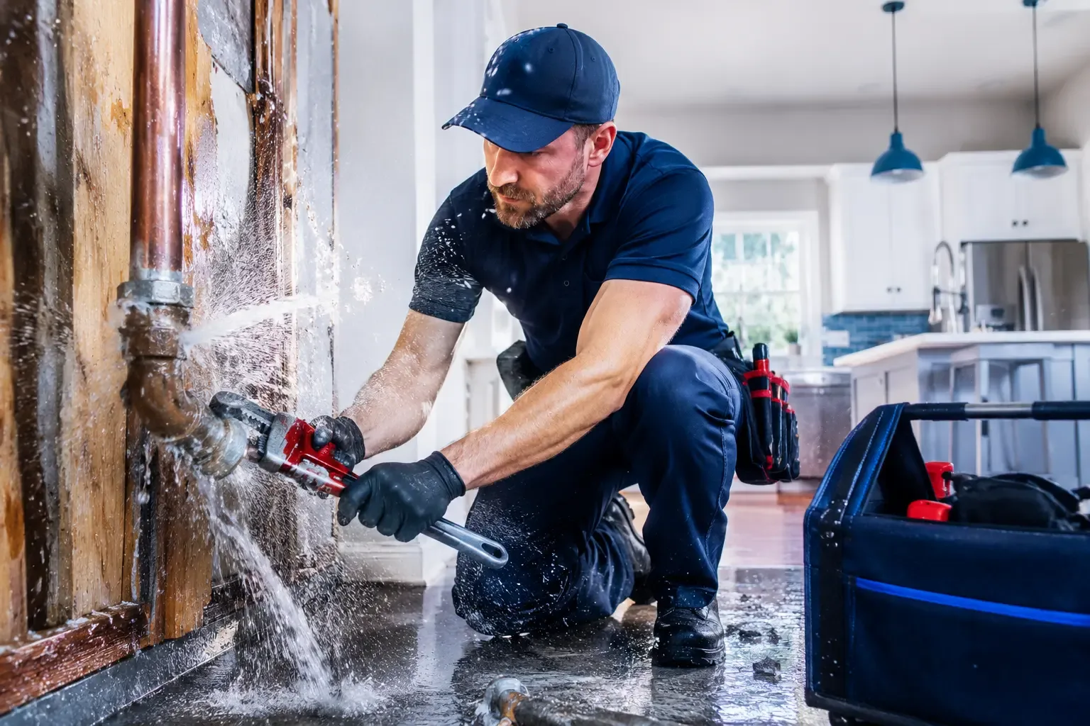 Local emergency pipe repair professionals in Farmville, NC